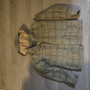 Quicksilver Fleece Lined Heavy Canvas Jacket